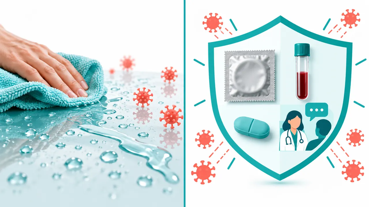 เปรียบเทียบการล้างผิวกับวิธีป้องกัน STI ที่มีประสิทธิผล