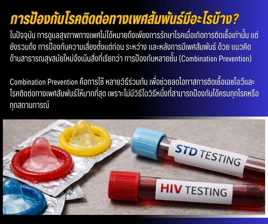 การป้องกันโรคติดต่อทางเพศสัมพันธ์มีอะไรบ้าง